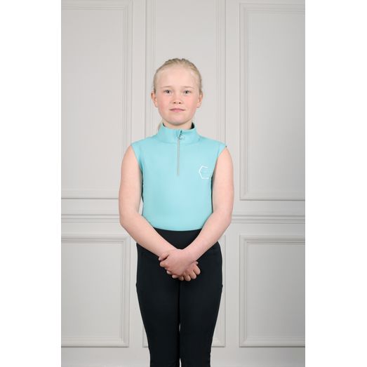 Coldstream Next Generation Cranshaws Sleeveless Base Layer - Baltic Blue