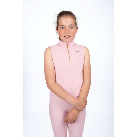 Coldstream Next Generation Cranshaws Sleeveless Base Layer - Blush Pink
