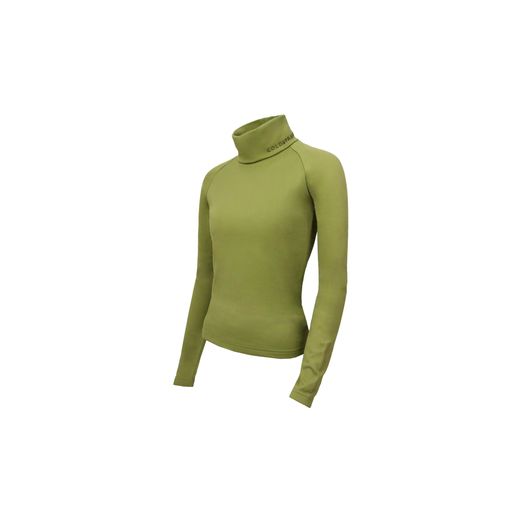 Coldstream Next Generation Legars Roll Neck Top - Olive Green