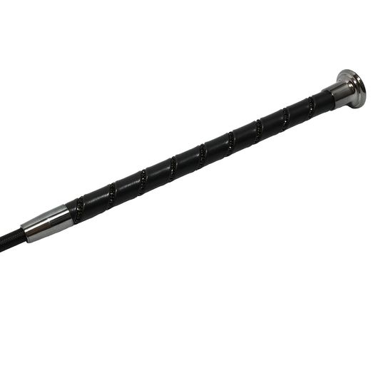 Coldstream Reston Crystal Dressage Whip - Black