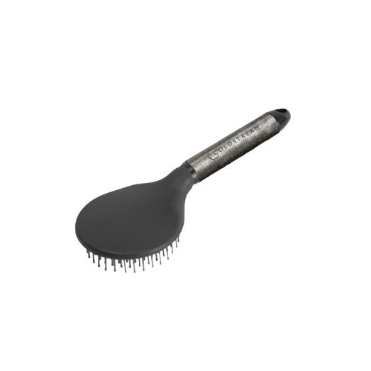 Coldstream Shine Mane &amp; Tail Brush - Black/Silver
