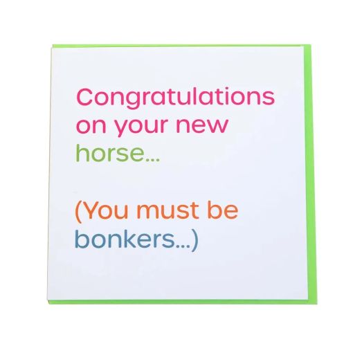 Gubblecote Humourous Greetings Card