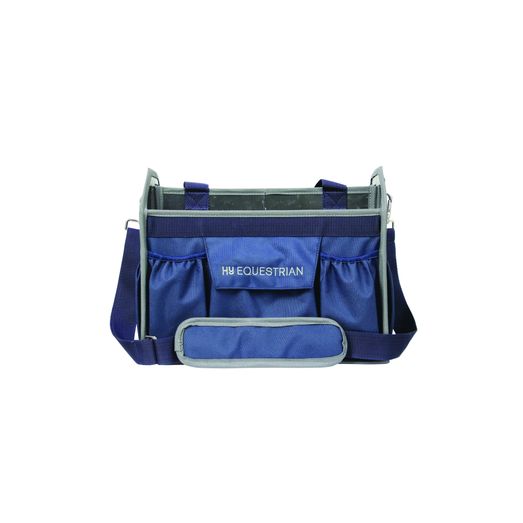 Hy Equestrian Accessories Grooming Bag - Navy/Grey