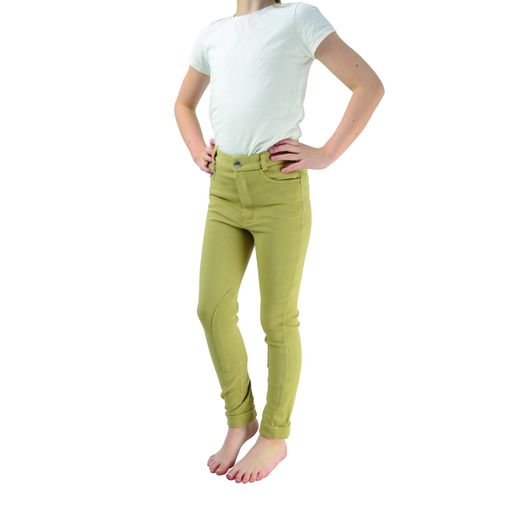 Hy Equestrian Burton Children's Jodhpurs - Beige