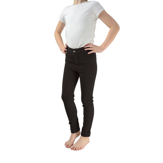 Hy Equestrian Burton Children's Jodhpurs - Black