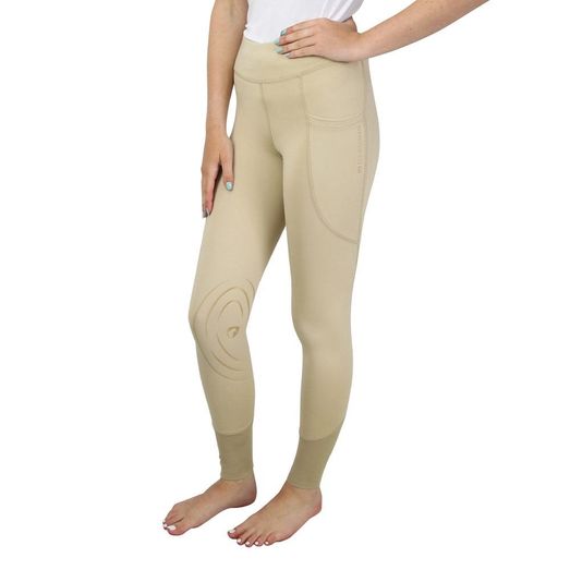 Hy Equestrian Children's Selah Competition Riding Tights - Beige