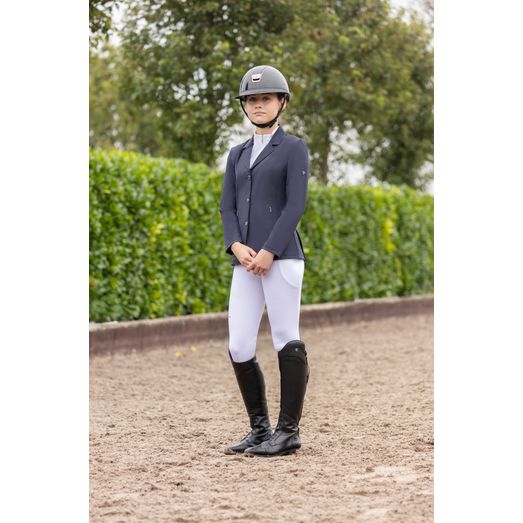 Hy Equestrian Children's Silvia Show Jacket - Navy