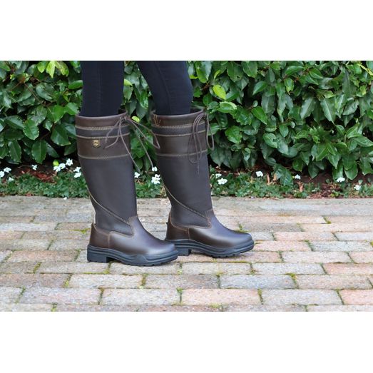 Hy Equestrian Children's Tideswell Country Boots - Brown
