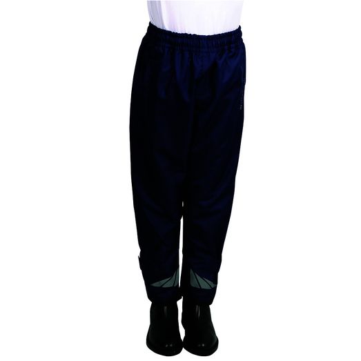Hy Equestrian Children's Waterproof Pull-On Over Trousers - Navy