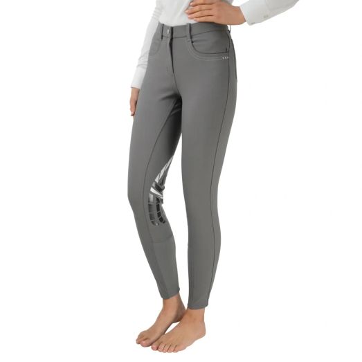 Hy Equestrian Corby Cool Ladies Breeches - Grey