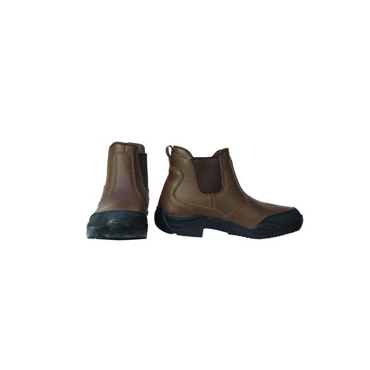 Hy Equestrian Crowden Jodhpur Boots - Brown