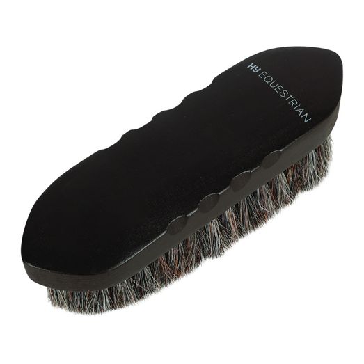 Hy Equestrian Deluxe Flick Brush With Horse Hair