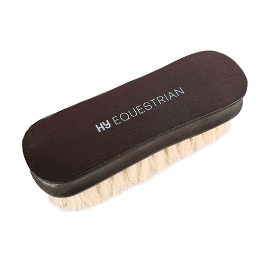 Hy Equestrian Deluxe Wooden Face Brush with Goats Hair