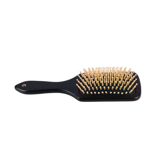 Hy Equestrian Deluxe Wooden Mane &amp; Tail Brush - Dark Brown