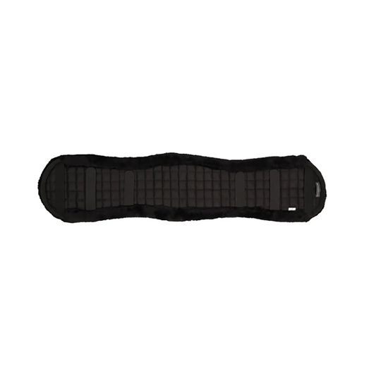 Hy Equestrian Dressage Fleece Girth Cover - Black/Black