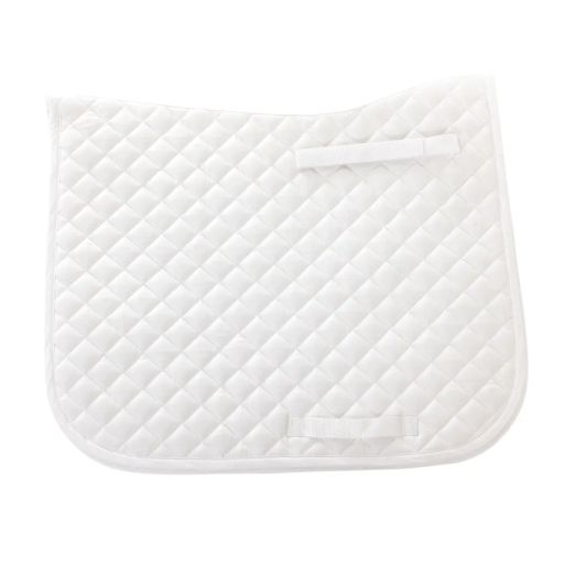 Hy Equestrian Dressage Saddle Cloth - White