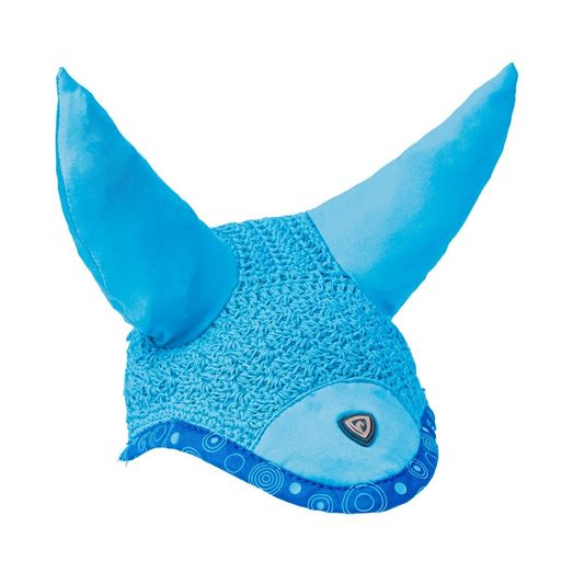 Hy Equestrian DynaMizs Ecliptic Fly Veil - Cobalt/Ocean