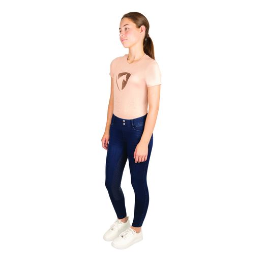 Hy Equestrian Elevate Allure Mizs T-Shirt - Maple Sugar