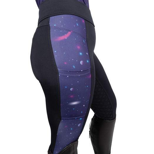 Hy Equestrian Elevate Out of this World Riding Tights - X Large