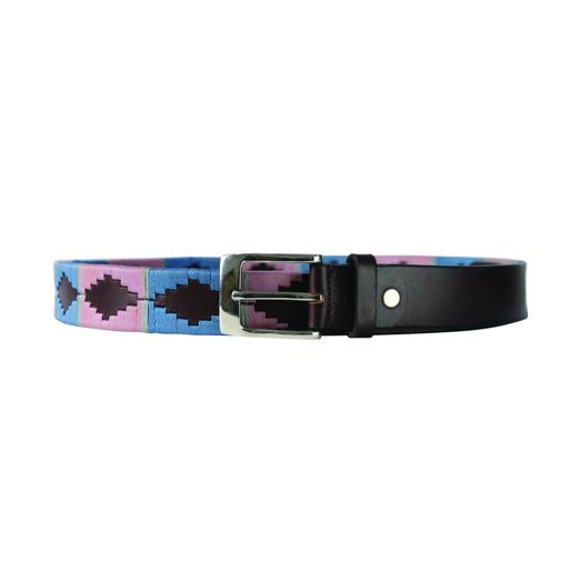Hy Equestrian Elevate Polo Belt - Grape/Riviera