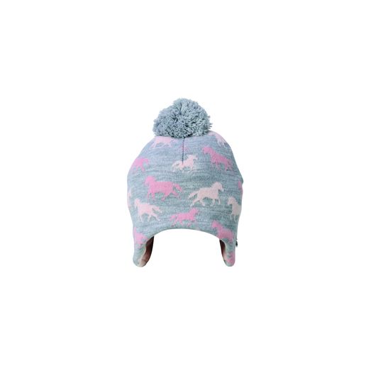 Hy Equestrian Flaine Children's Hat - Grey/Pink