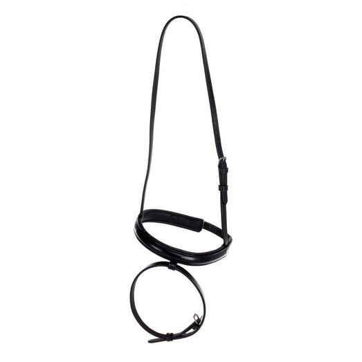 Hy Equestrian Flash Nose Band - Black