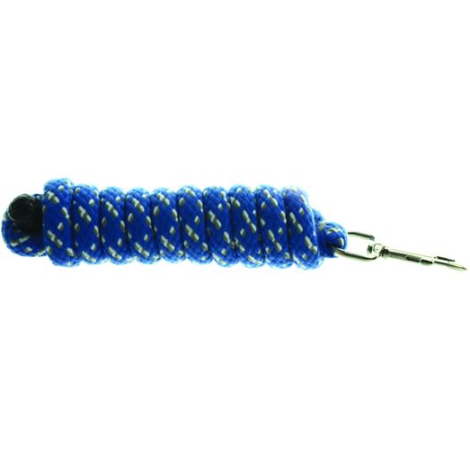 Hy Equestrian Fleck Lead Rope - Blue