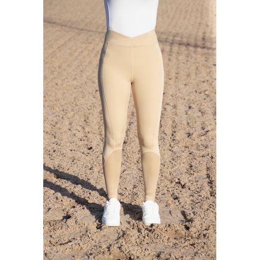 Hy Equestrian Fordwich Riding Tights - Beige