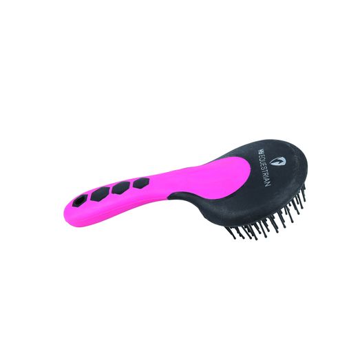 Hy Equestrian Glitter Mane &amp; Tail Brush - Black/Pink