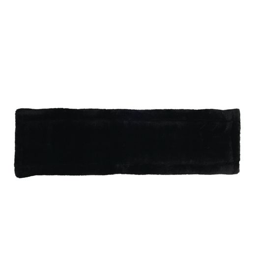Hy Equestrian GP Fleece Girth Cover - Black/Black
