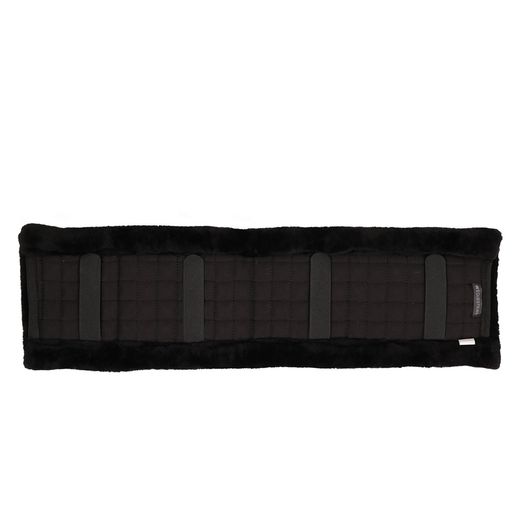 Hy Equestrian GP Fleece Girth Cover - Black/Black