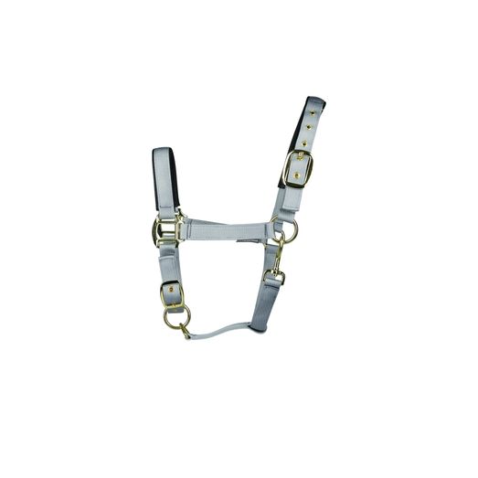 Hy Equestrian Grand Prix Head Collar - Grey