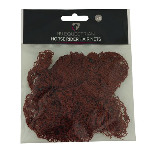 Hy Equestrian Hair Net - Mid Brown