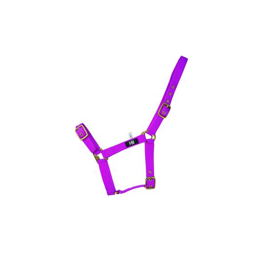 Hy Equestrian Holly Fully Adjustable Head Collar - Fuchsia