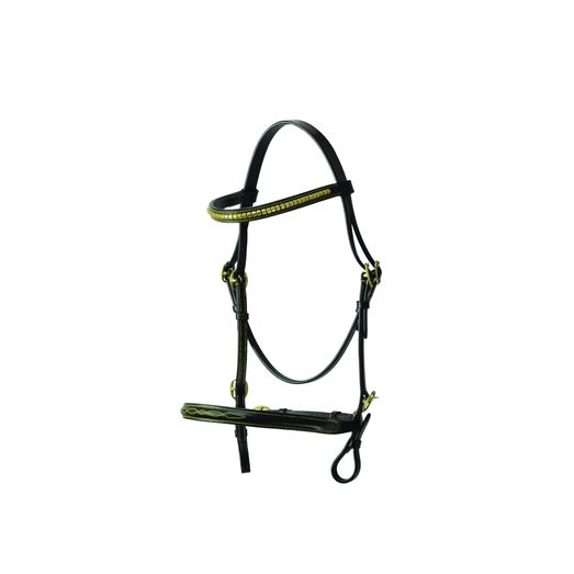 Hy Equestrian In-Hand Bridle - Black