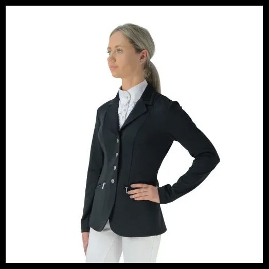 Hy Equestrian Invictus Pro Competition Jacket - Black
