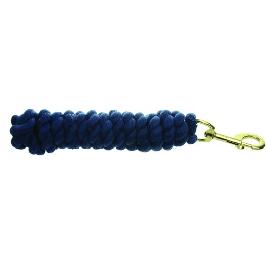 Hy Equestrian Lead Rope - Trigger Hook - Navy