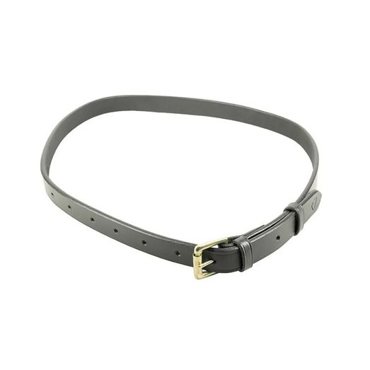 Hy Equestrian Leather Neck Strap - Black