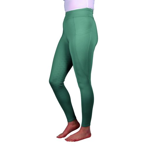 Hy Equestrian Melton Flex Riding Tights - Dove Blue