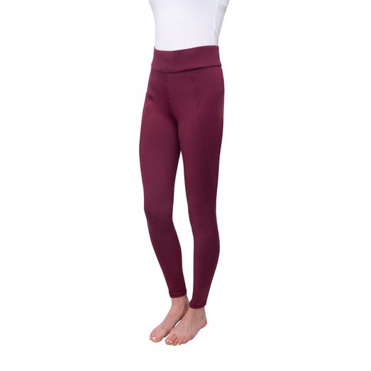 Hy Equestrian Melton Riding Tights - Fig