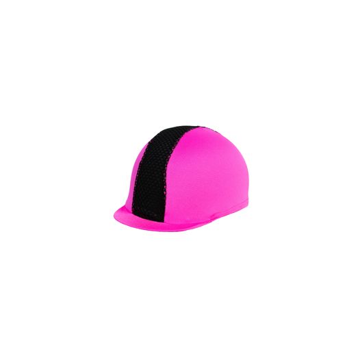 Hy Equestrian Mesh Hat Cover - Pink/Black