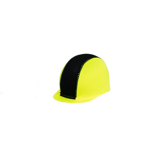 Hy Equestrian Mesh Hat Cover - Yellow/Black