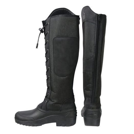 Hy Equestrian Mont Maudit Winter Boots - Black/Grey
