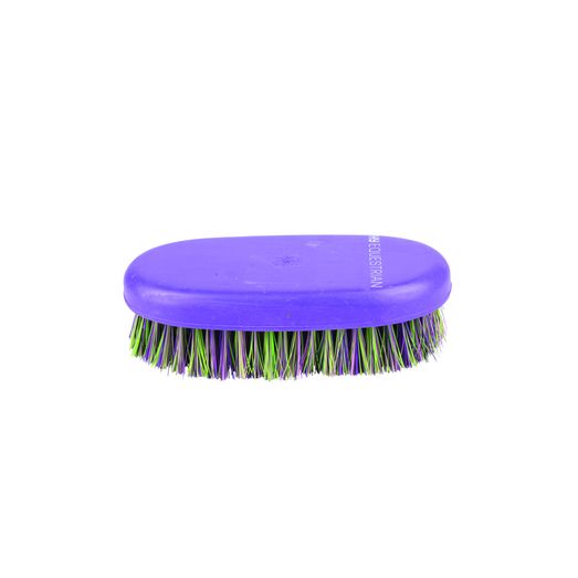 Hy Equestrian Multi Colour Body Brush - Purple/Multi Colour