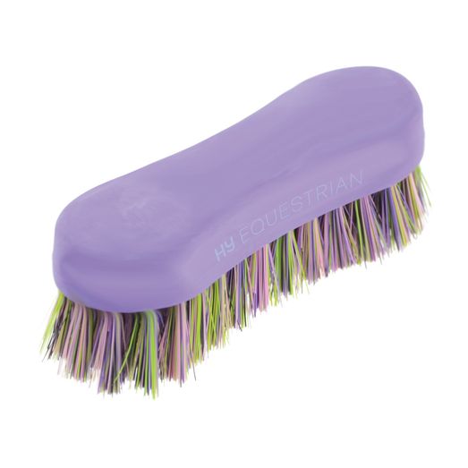 Hy Equestrian Multi Colour Face Brush - Purple/Multi Colour