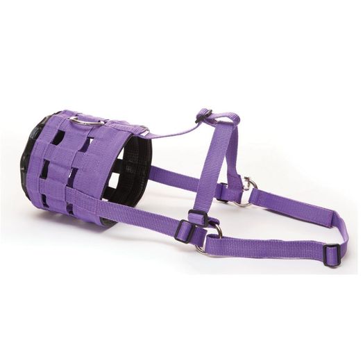 Hy Equestrian Muzzle - Purple