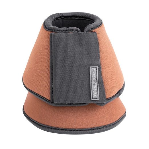 Hy Equestrian Neoprene Over Reach Boots - Brown