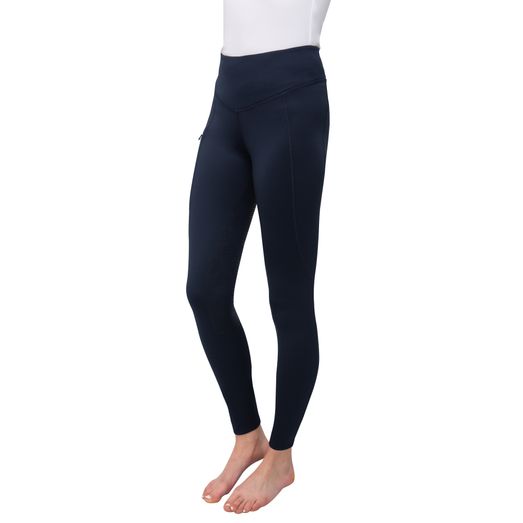 Hy Equestrian OsloPro Softshell Riding Tights - Navy
