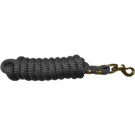 Hy Equestrian Plaited Lead Rope - Black