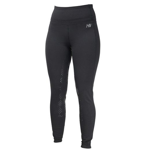 Hy Equestrian Power Ladies Riding Skins - Black